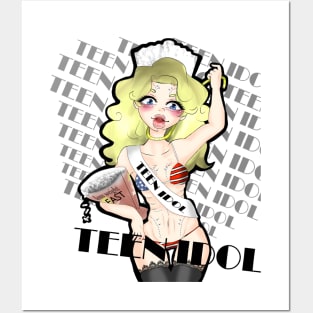 Teen Idol Posters and Art